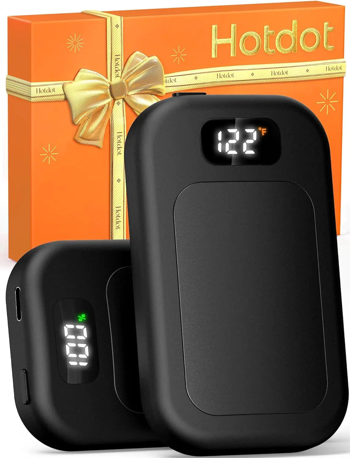 2 pack rechangeable Hand Warmers, 20Hrs Long