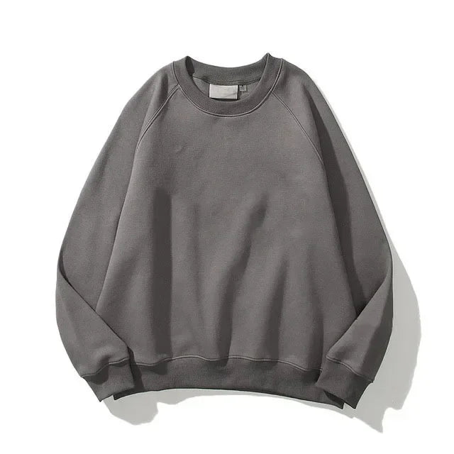 Versatile Long Sleeve Fleece Hoodie