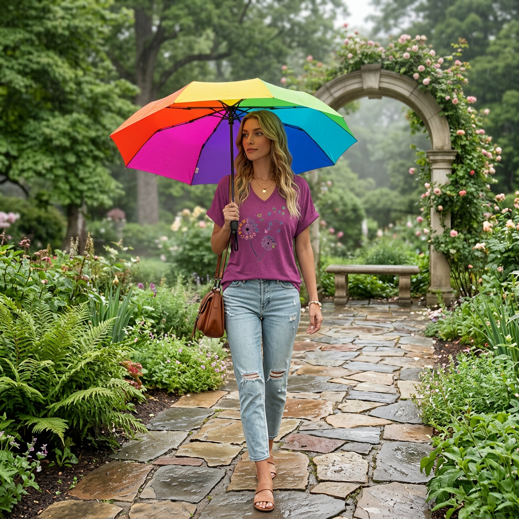 Rainbow Umbrella