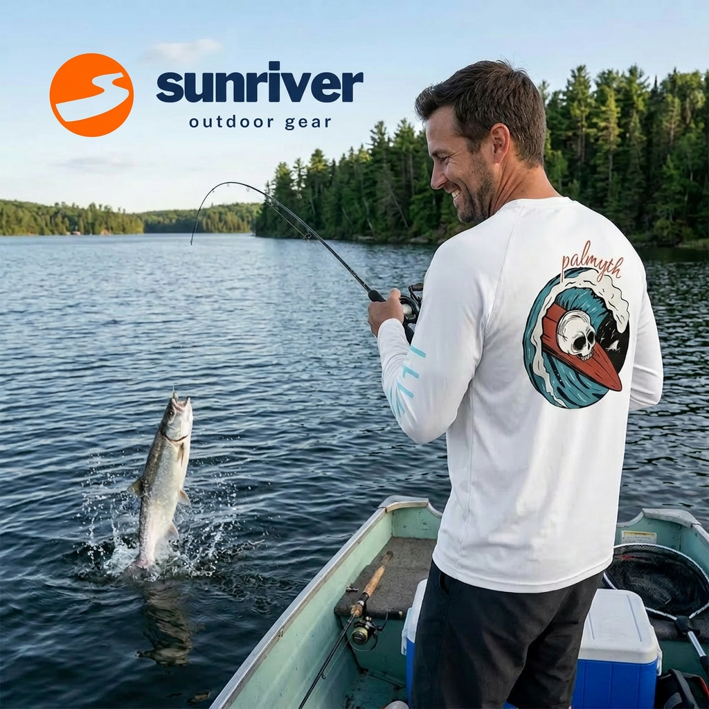 Long Sleeve Fishing Shirt, Quick Dry, Sun Protection