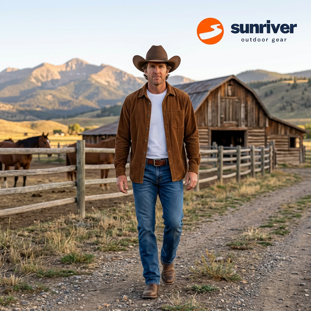 Sunriver Gear Loose Corduroy Shirt
