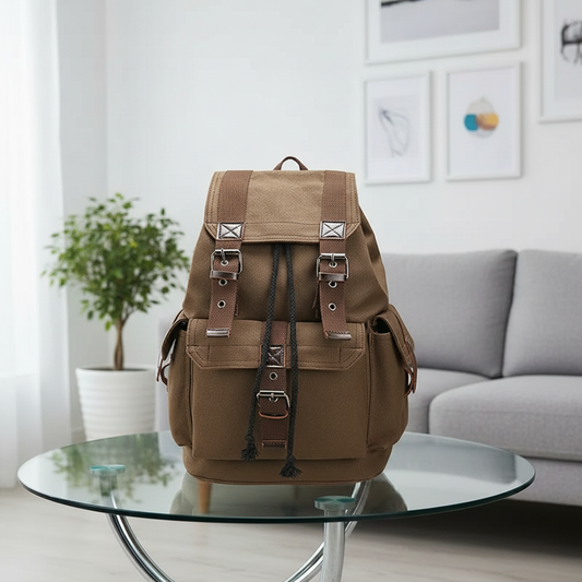 Vintage Heritage Canvas Rucksack