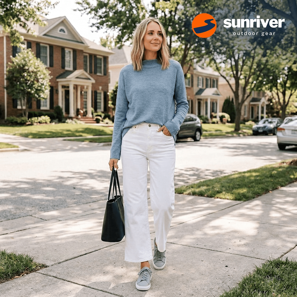 Everyday Glam Cashmere Pullover - Sunriver Gear