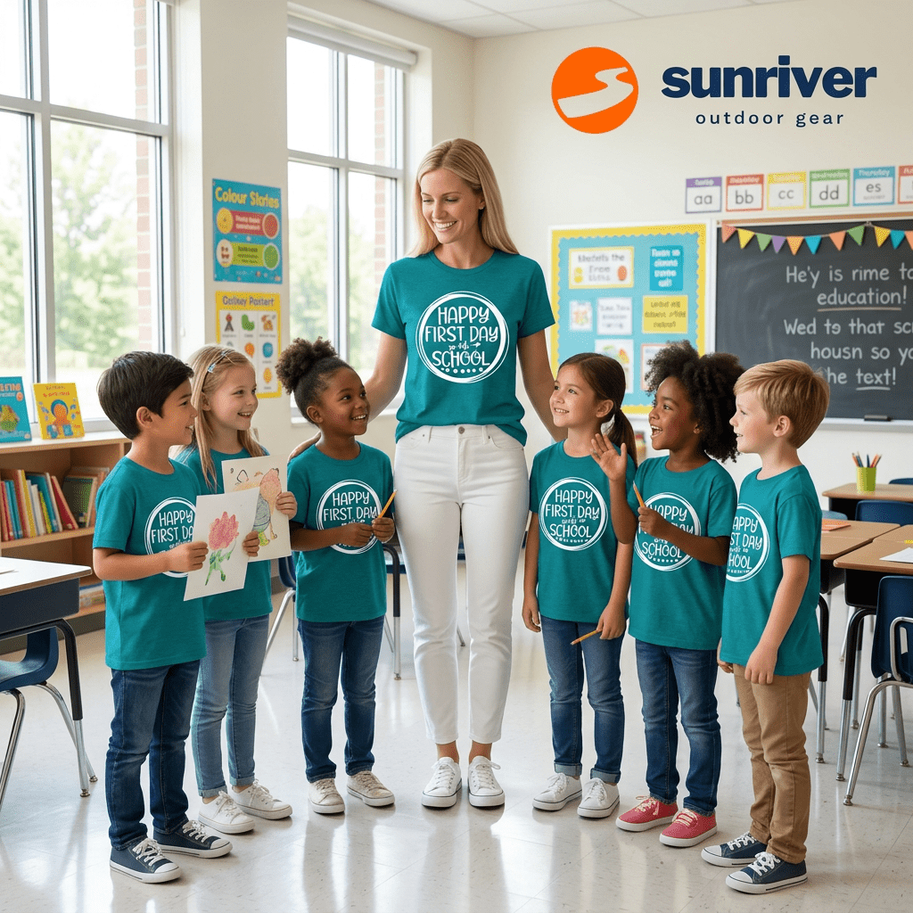 Happy First Day of School, Teachers Shirt - Sunriver Gear