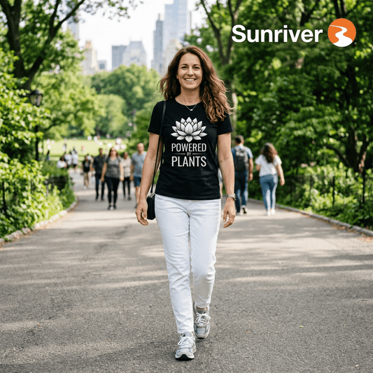 Power By Plants T-Shirt - Sunriver Gear