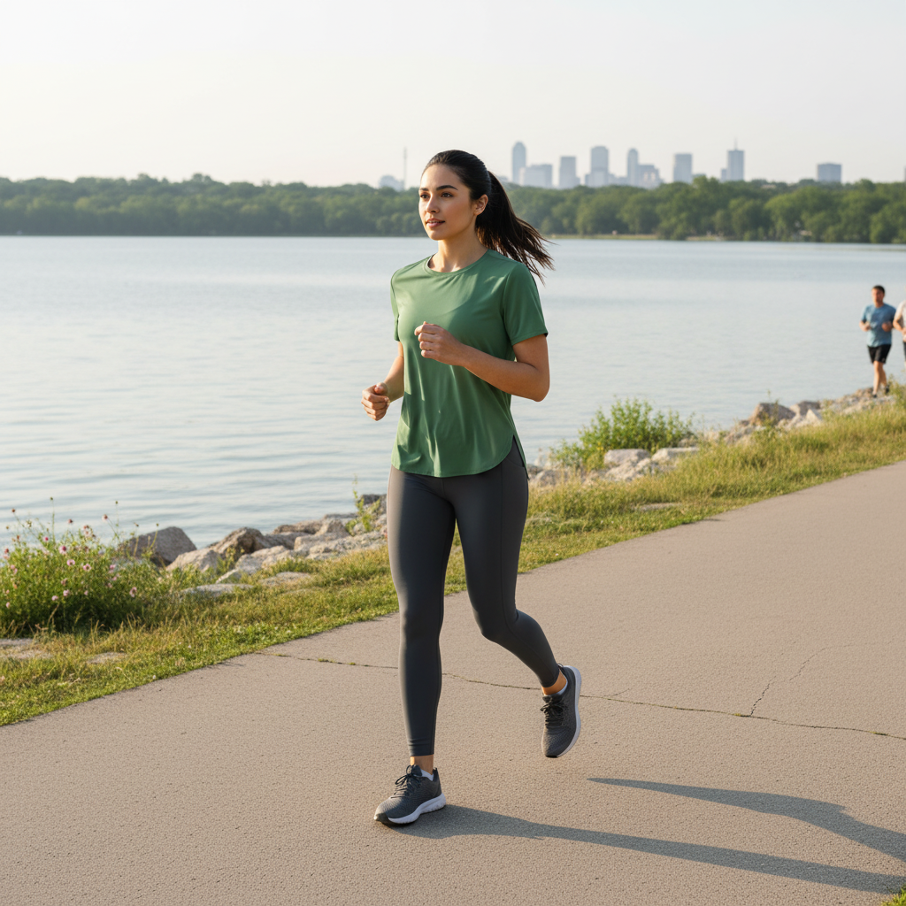 Sleek & Confident Activewear Top