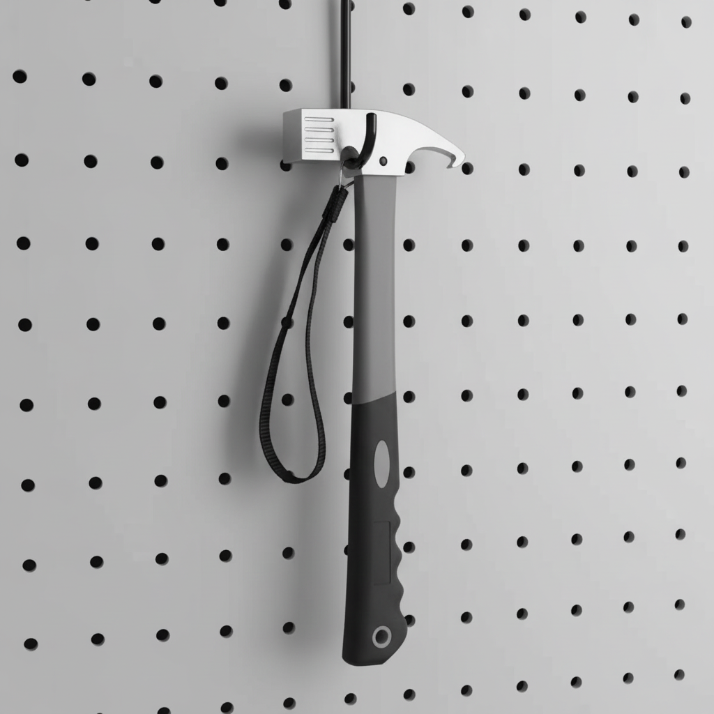 Heavy-Duty Camping Tent Hammer with Stake Remover