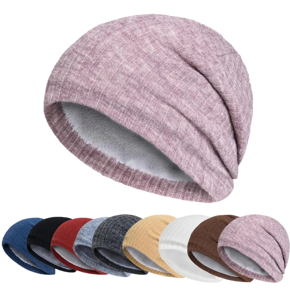 Soft Fleece Cuffed Beanie