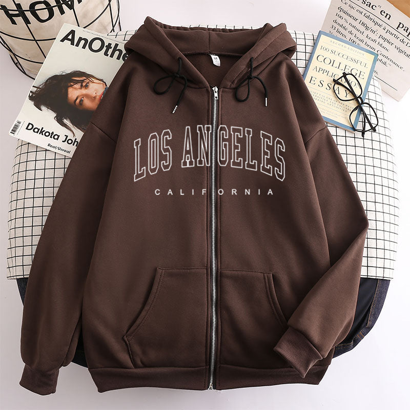 Vintage Hooded Sweatshirt for Women