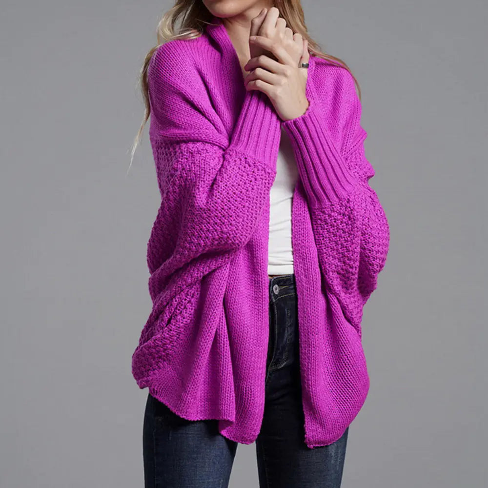 Sunriver Bat Sleeve Cardigan Sweater