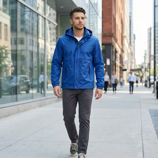 Packable Men's Rain Jacket