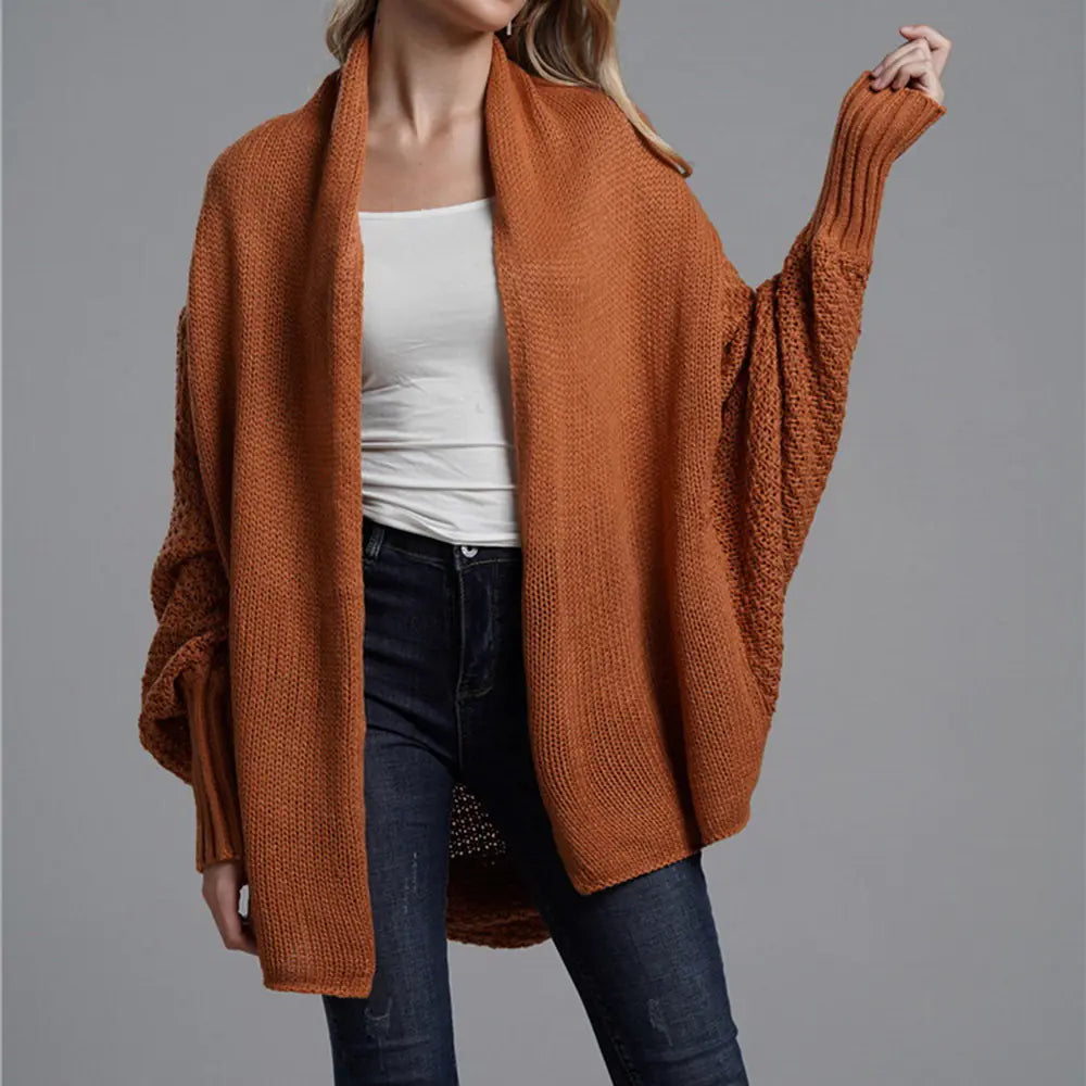 Sunriver Bat Sleeve Cardigan Sweater