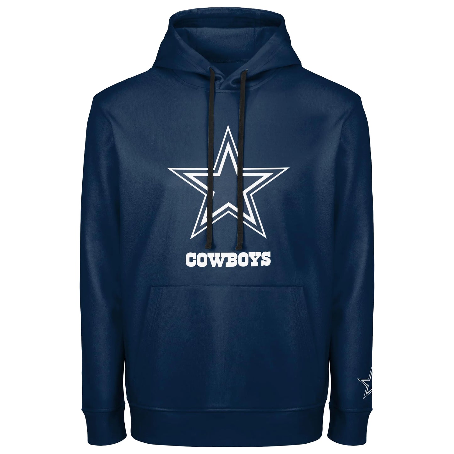 NFL Mens Official Logo Performance Pullover Hoodie Dallas Cowboys