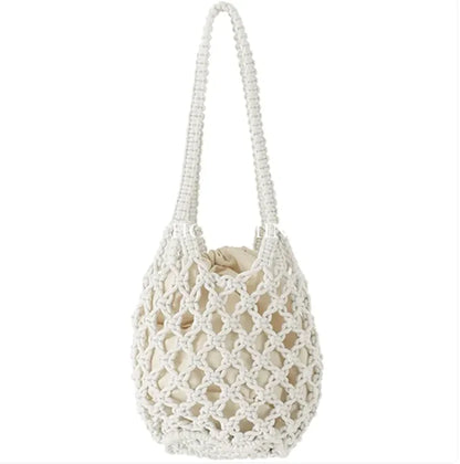 The Verde Vibe Mesh Tote