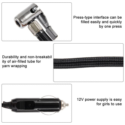 Smart Digital Tire Inflator Portable Air Pump