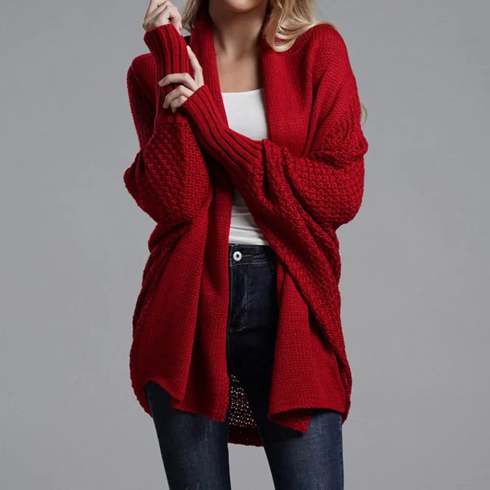 Sunriver Bat Sleeve Cardigan Sweater