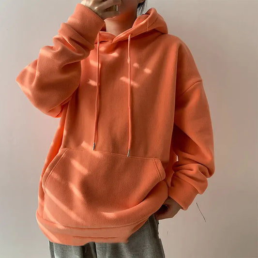 Thickened Fleece Hoodie Sweater for Women