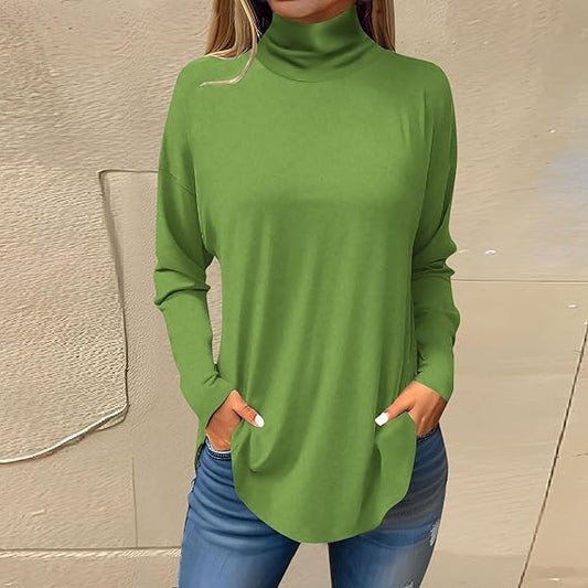 Long Sleeve, Turtleneck Shirt