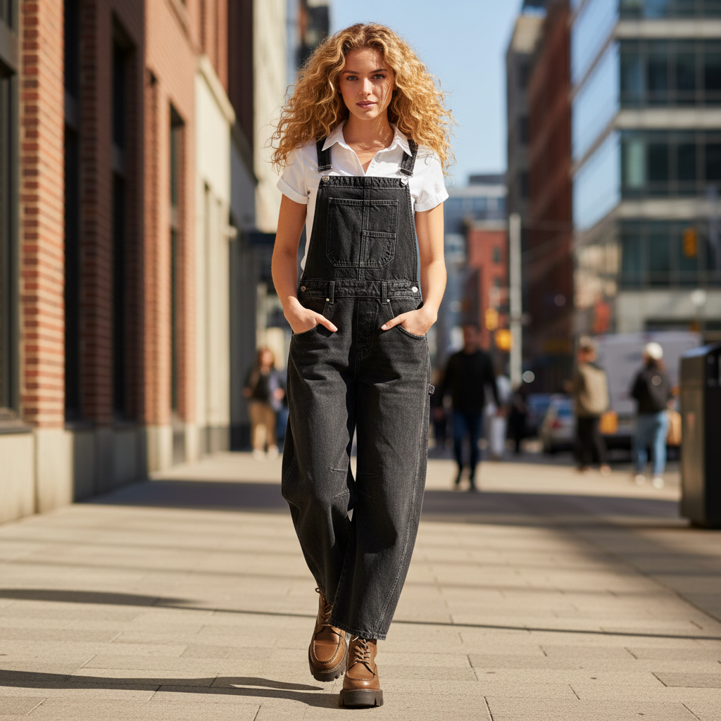 Yoeasy Retro Flex Denim Bibs