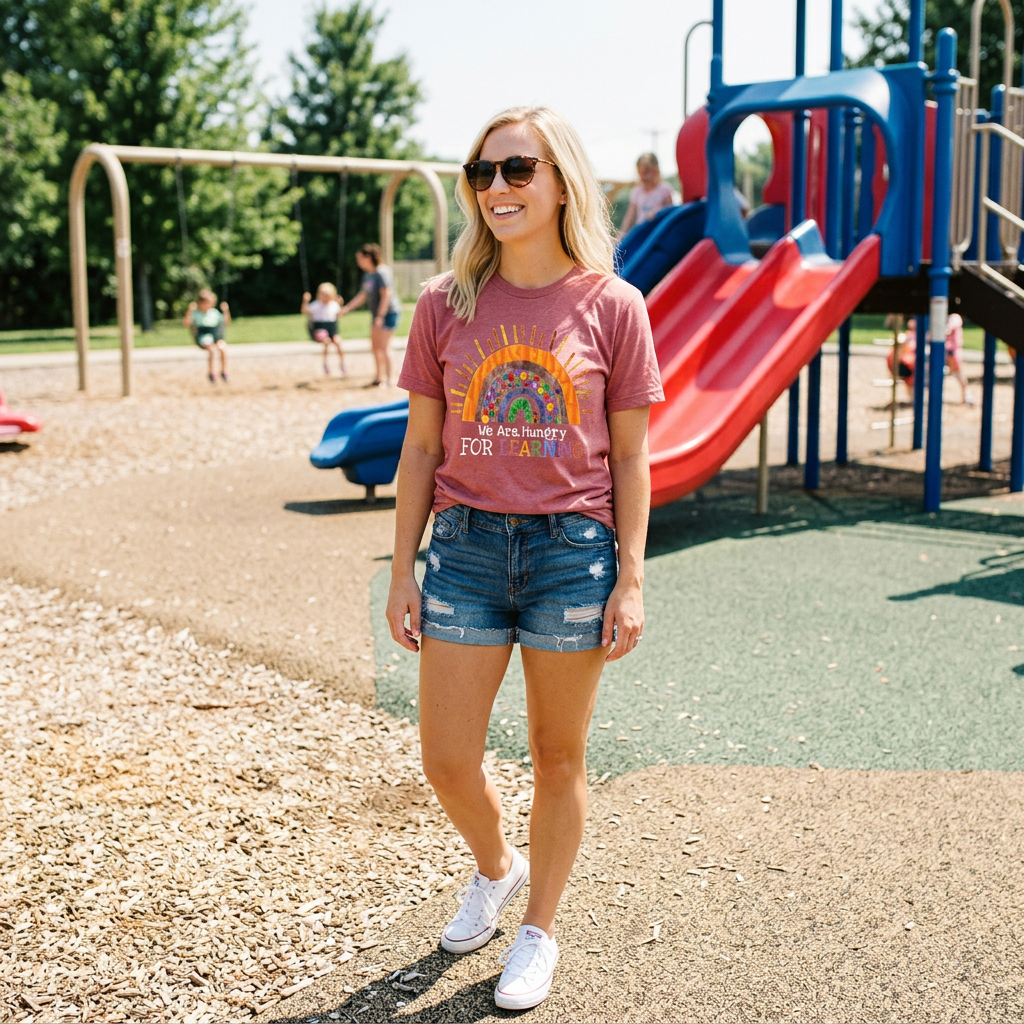 Hungry for Learning Kids Tee
