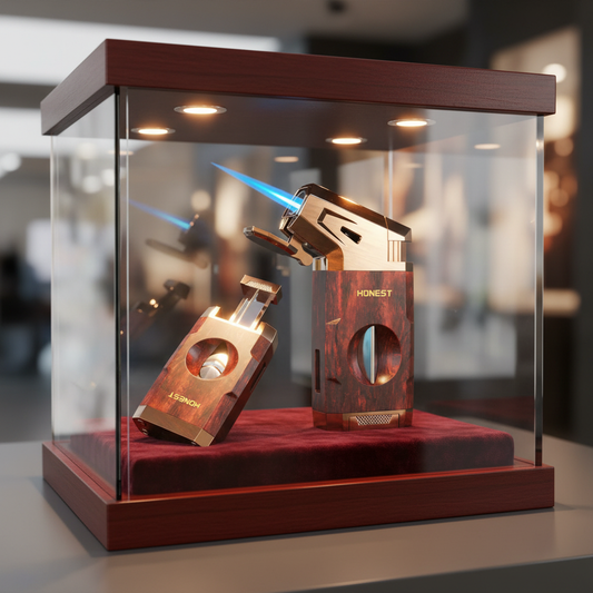 Honest - Ultimate V-Cutter Jet Flame Torch Lighter