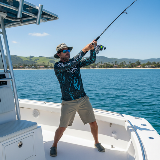 HUK Shadow Strike Fishing Shirt