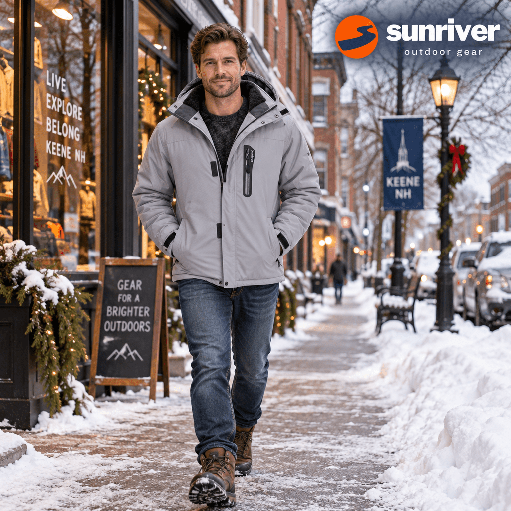Arctic Storm Fleece-Lined Winter Jacket - Sunriver Gear