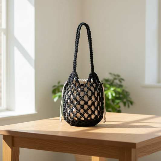 The Verde Vibe Mesh Tote