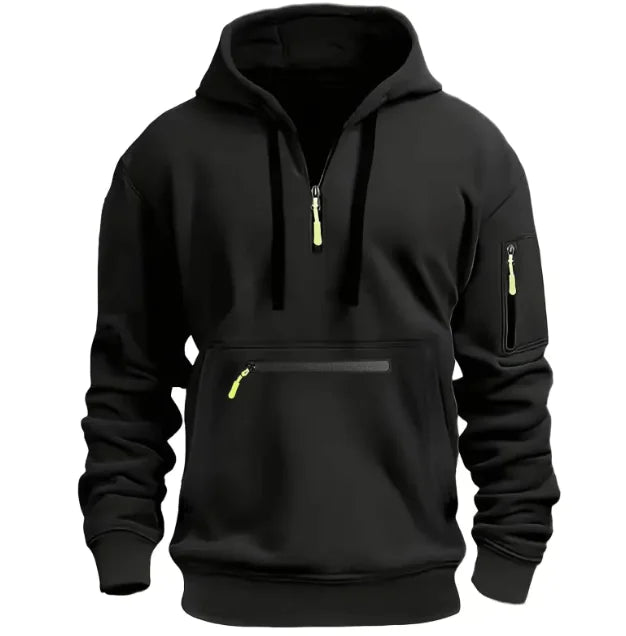 Men’s Long Sleeve Half Zip Performance Jacket