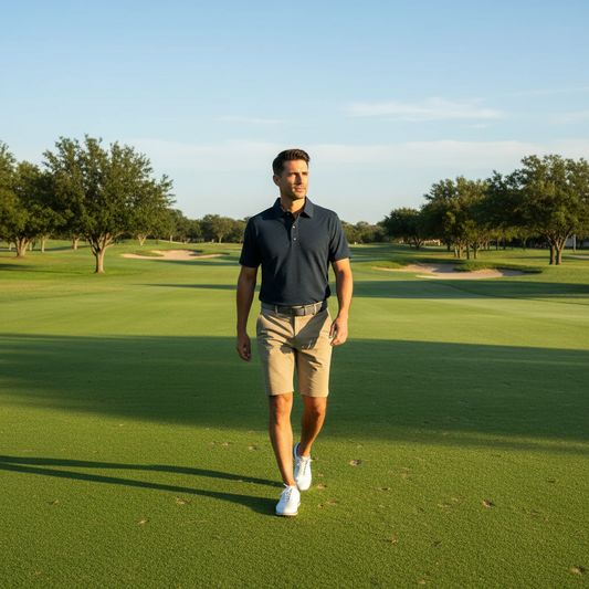 Men’s Ice Silk Short Sleeve Polo