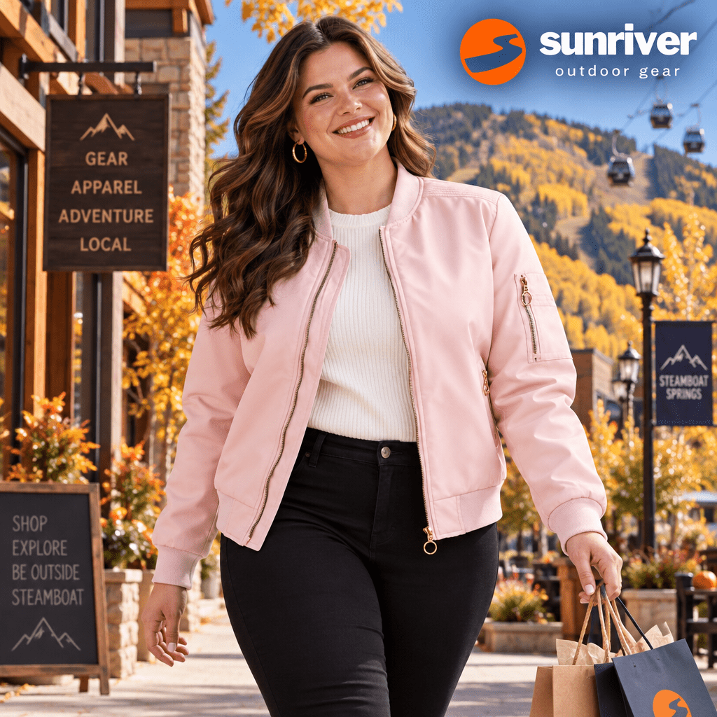 Curve Classic Bomber Jacket - Sunriver Gear