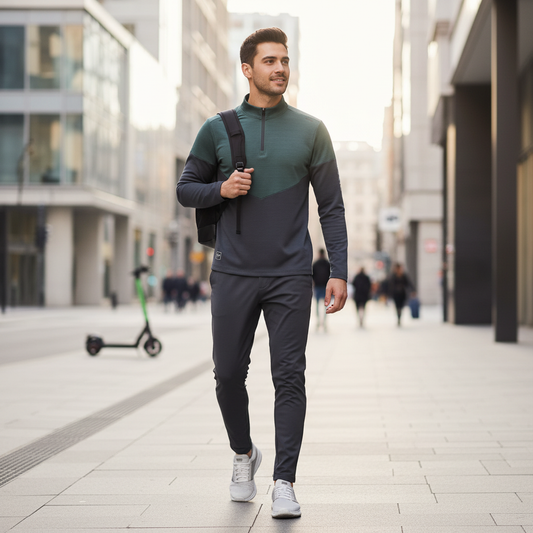 Dynamic Edge Long Sleeve Quick-Dry Sports T-Shirt