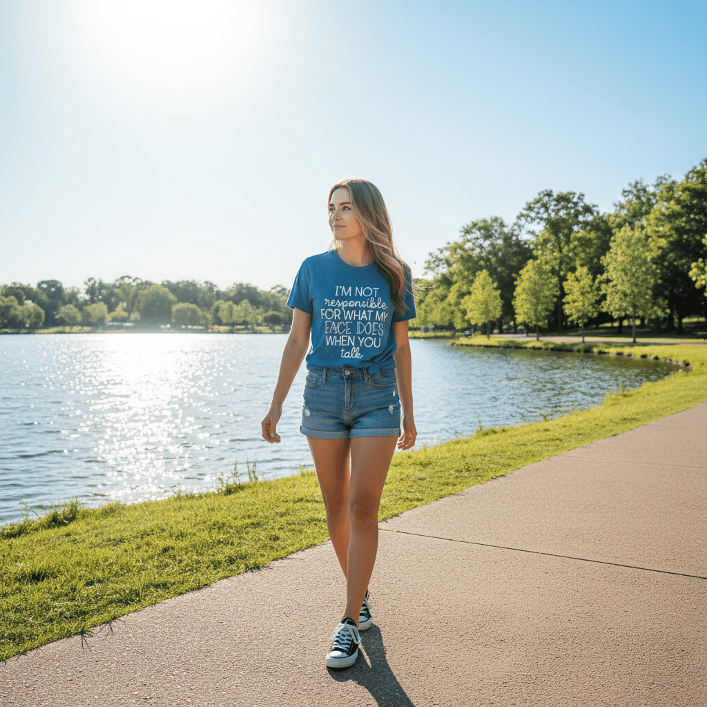 Face Does Attitude Tee - Sunriver Gear