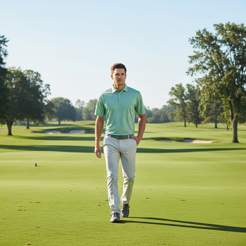 Signature Stripe Polo