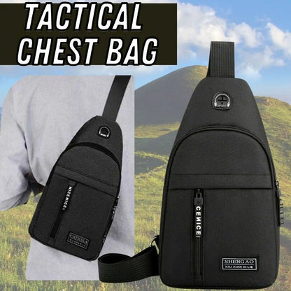 Men's Black Sling Bag for Sports and Travel - Sunriver Gear