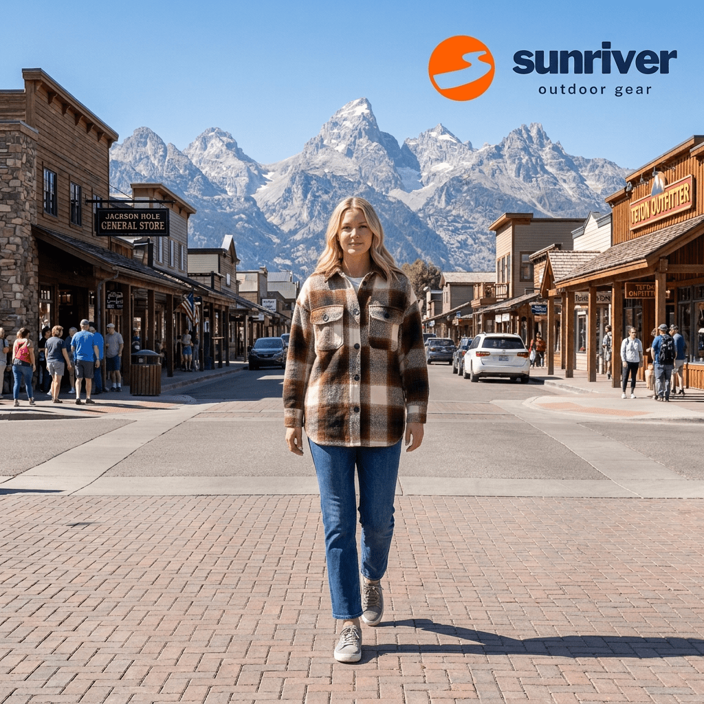 Midnight Tease Plaid Jacket - Sunriver Gear