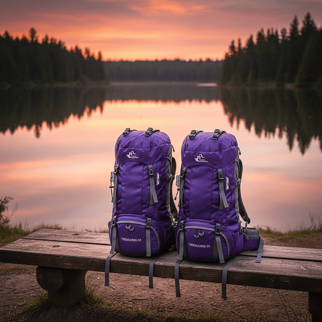 North Ridge Trek 60L Backpack Bag - Sunriver Gear