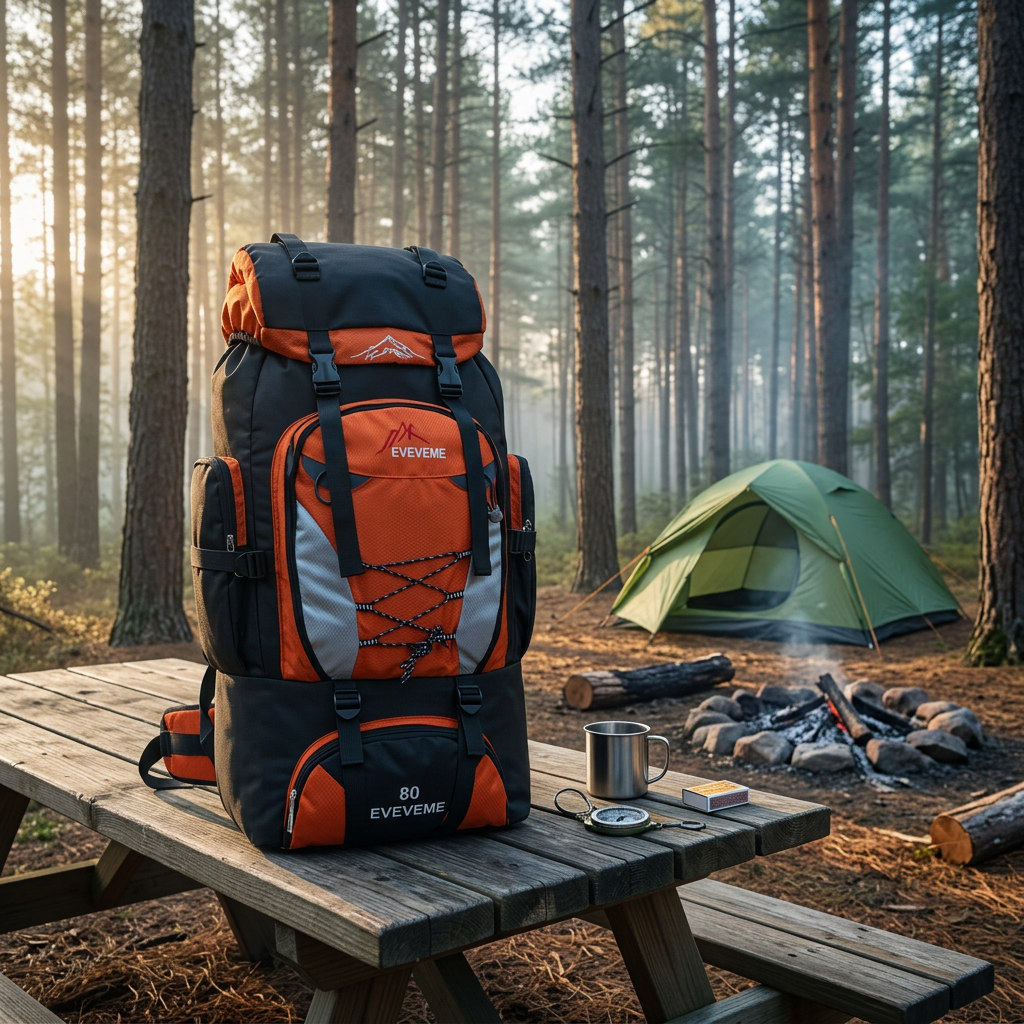 TrailMaster Pro™ Large-Capacity Outdoor Backpack