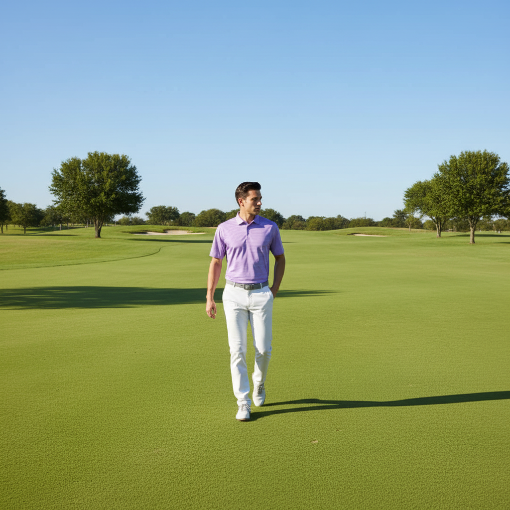 Signature Stripe Polo