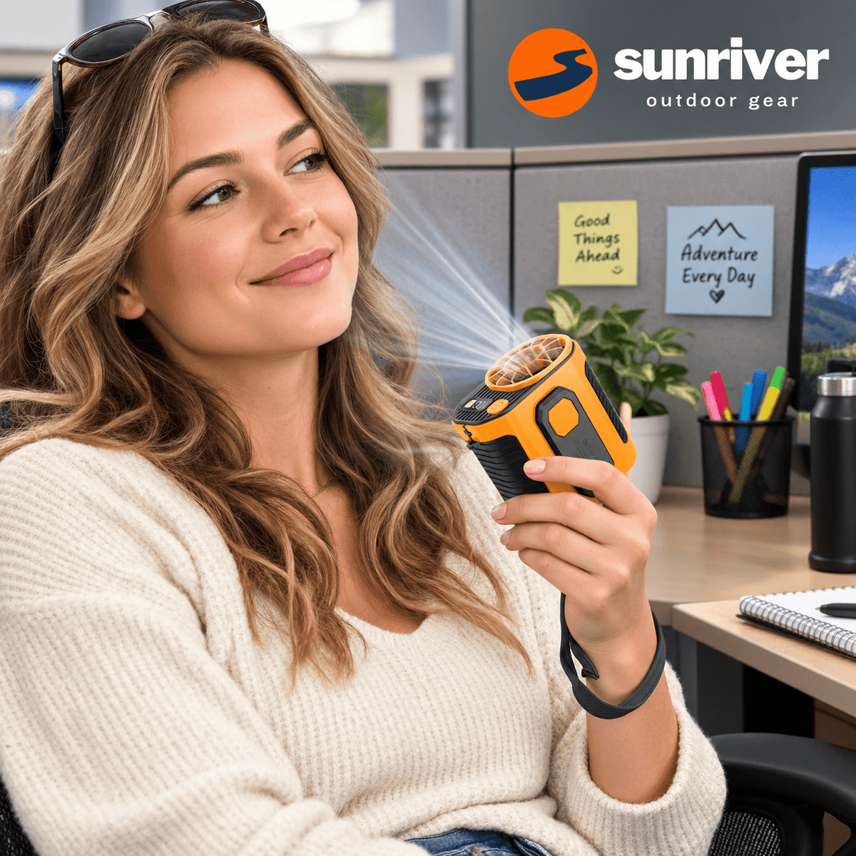 Portable USB Office/Camping Fan - Sunriver Gear