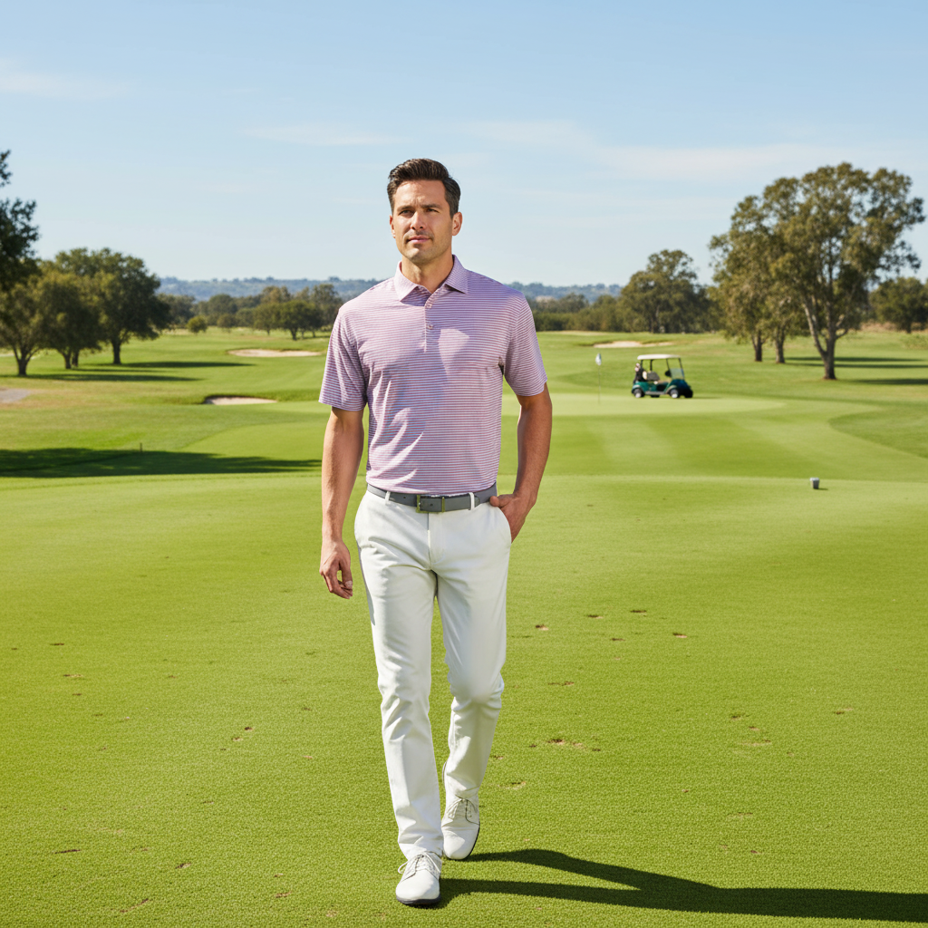 Signature Stripe Polo