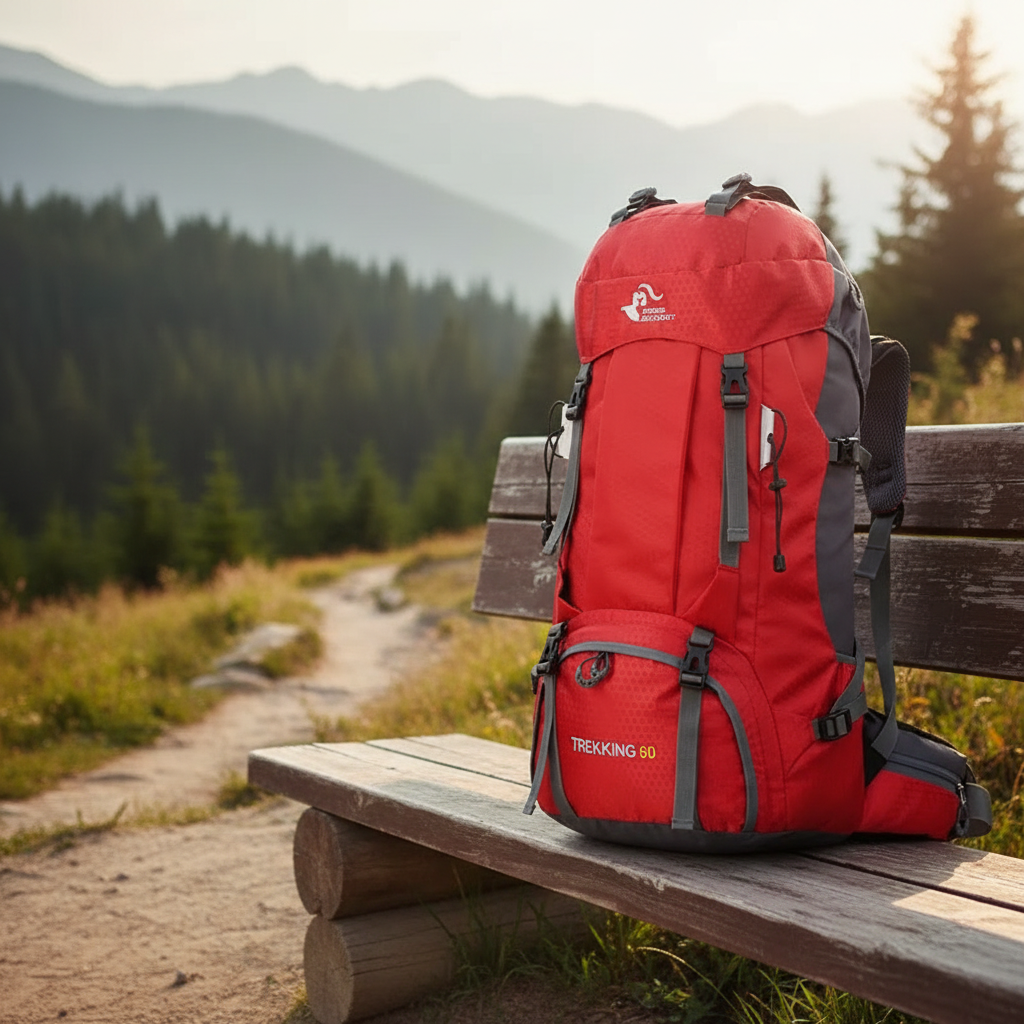 North Ridge Trek 60L Backpack Bag