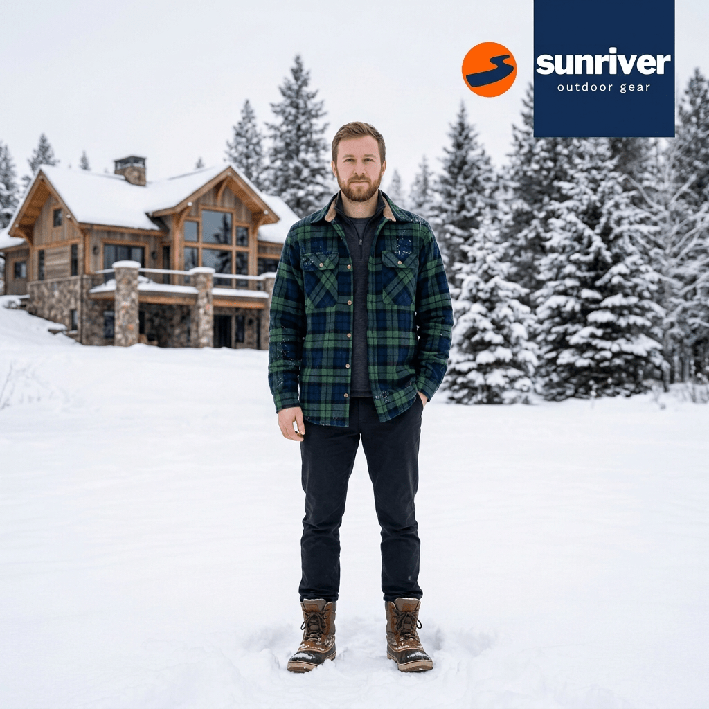 Rugged Green Flannel - Sunriver Gear