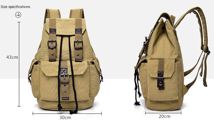 Denali Canvas Bucket Backpack