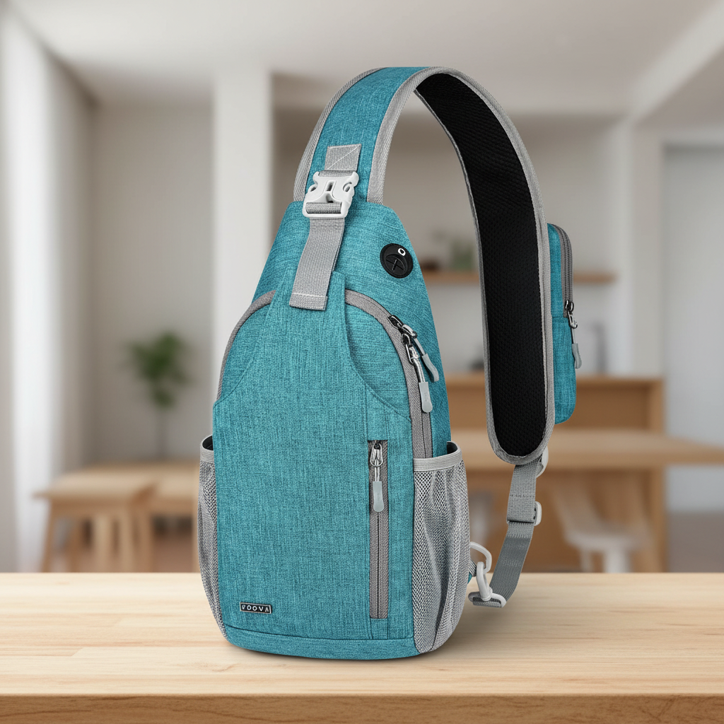 Heavy Duty Sling Bag, Chest Daypack