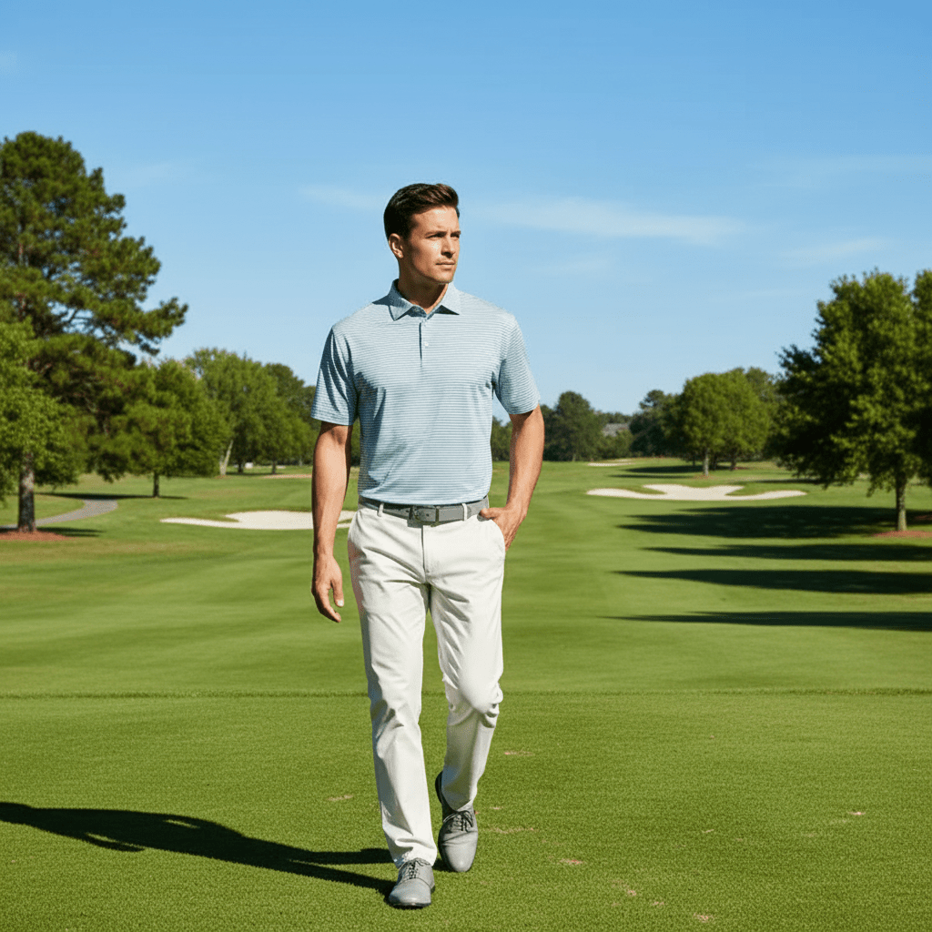 Signature Stripe Polo - Sunriver Gear
