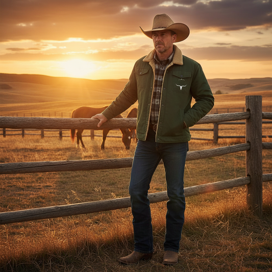 Outlaw Ridge Jacket, Fleece Lined With Pockets