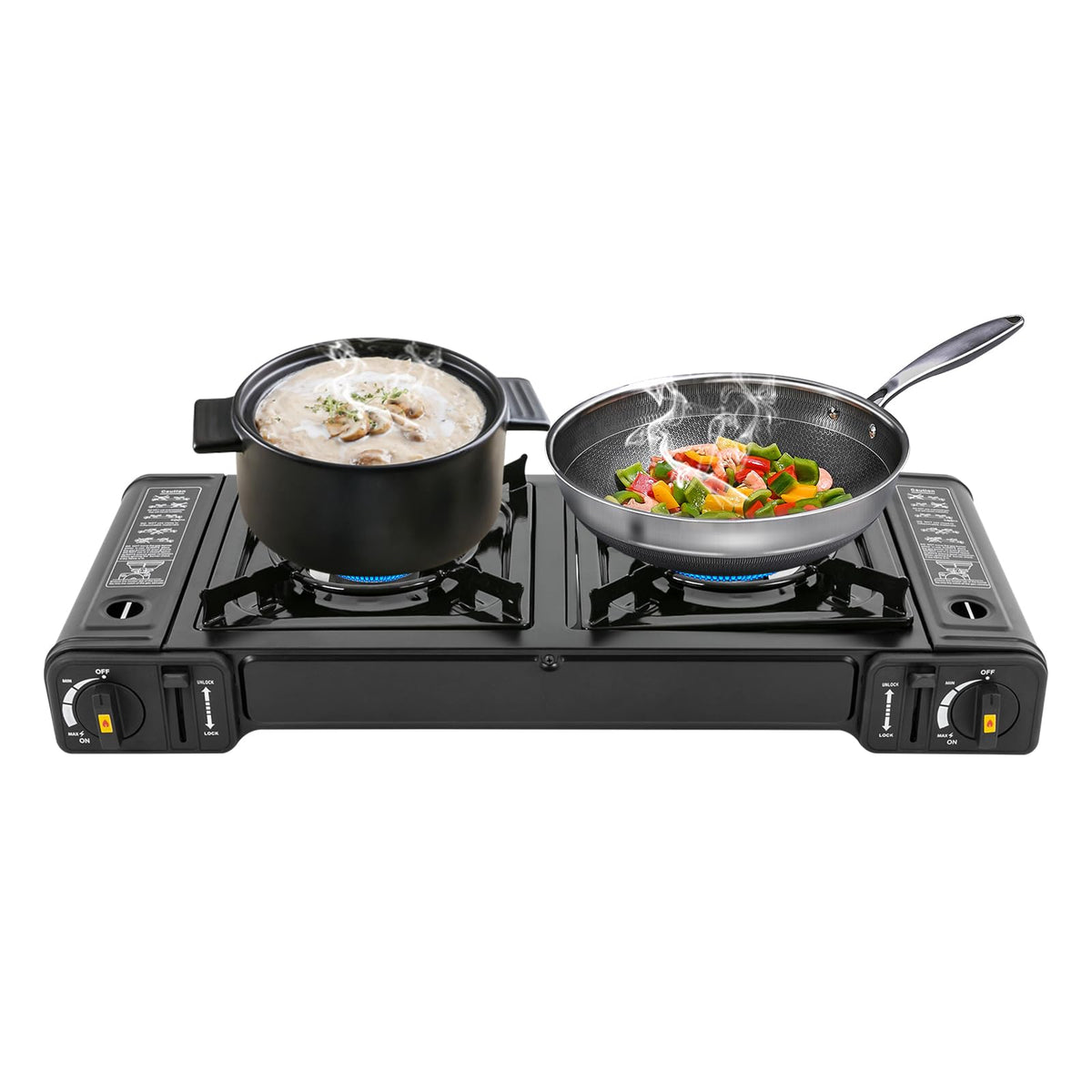 Sol Gas 2-Burner Portable Camping Stove - Sunriver Gear