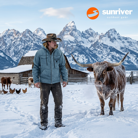 Sunriver Cowboy Fleece Lined Hooded