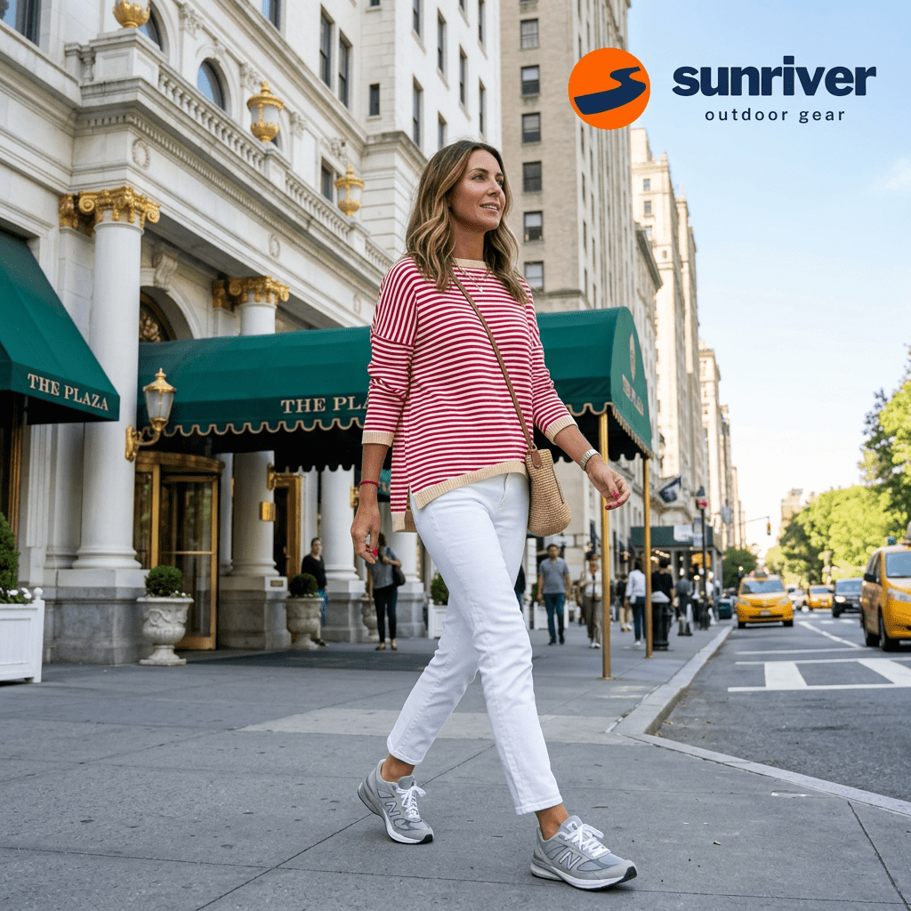Striped Oversized Sweater - Sunriver Gear